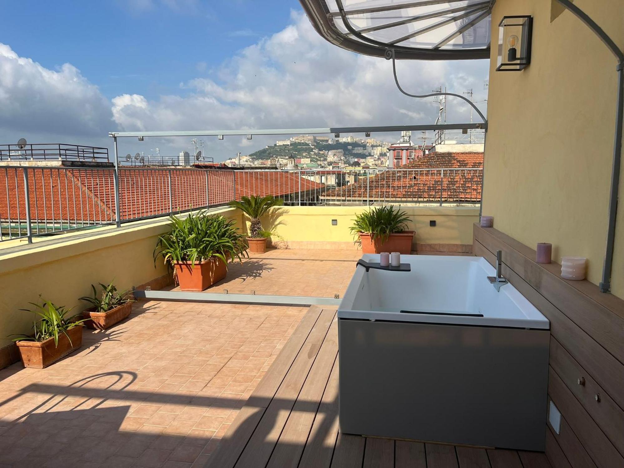 Daca Luxury Rooms Nápoly Kültér fotó
